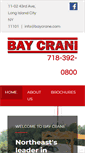 Mobile Screenshot of baycrane.com